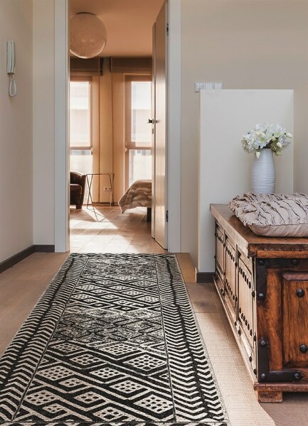Fashionable vinyl rug Various patterns