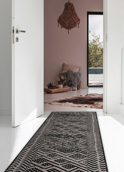 Universal vinyl carpet Mix of patterns