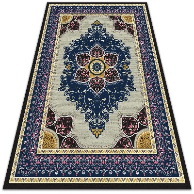 Vinyl floor rug Oriental Turkish style