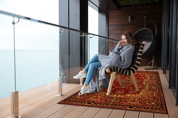 Modern outdoor carpet texture Persian