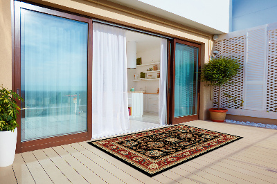 Carpet for terrace garden balcony retro texture