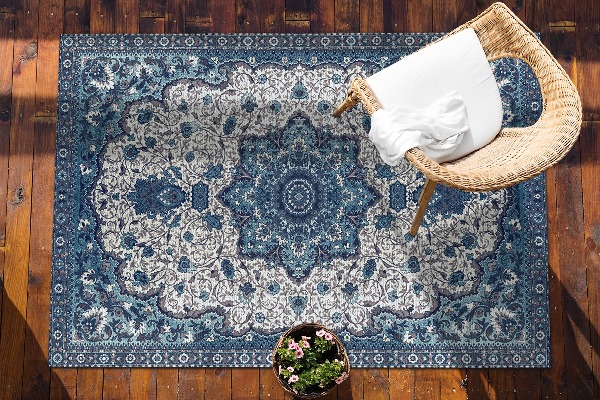 Garden rug amazing pattern Persian abstraction
