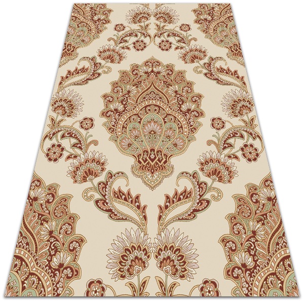 Outdoor rug for terrace Paisley style