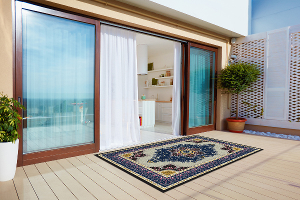 Beautiful outdoor mat Turkish oriental style