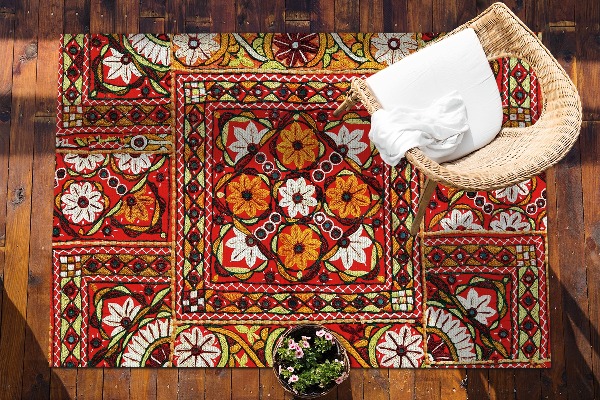 Carpet for terrace garden balcony Turkish design