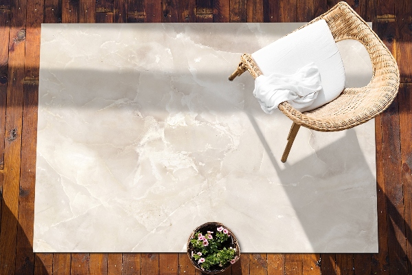 Carpet for terrace garden balcony marble pattern