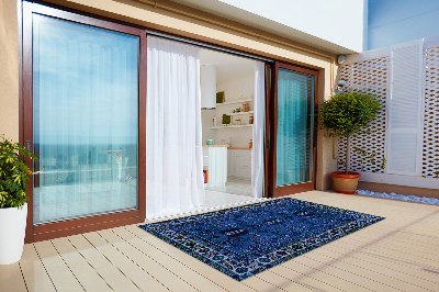 Modern balcony rug Eastern style