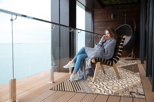 Modern terrace mat Classic mix