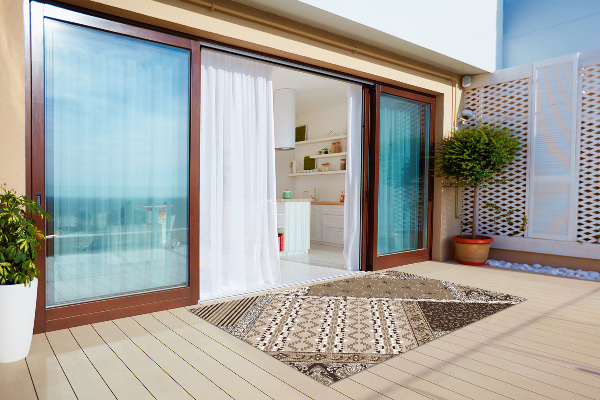 Modern terrace mat Classic mix