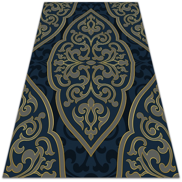 Modern terrace mat oriental ornament