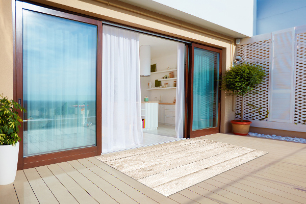 Outdoor terrace carpet Sure boards