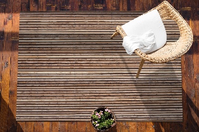 Carpet for terrace garden balcony bamboo mat