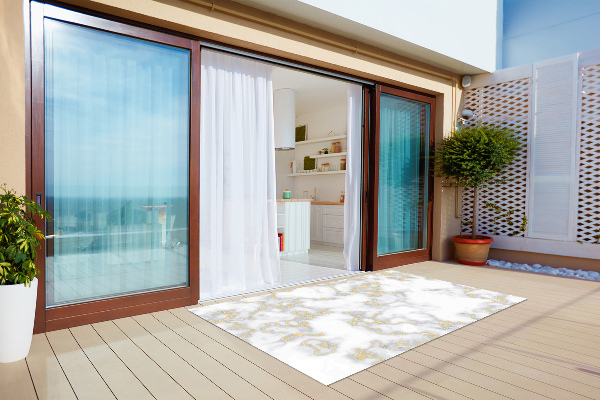 Outdoor carpet for terrace Marble Gold River