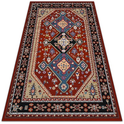 Modern outdoor carpet Persian texture
