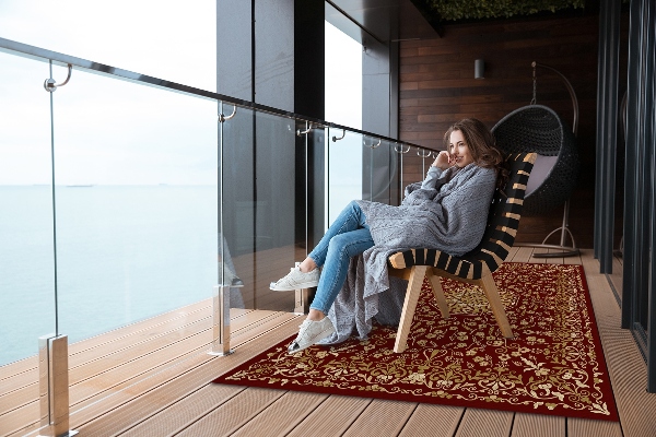 Carpet for terrace garden balcony vegetable pattern