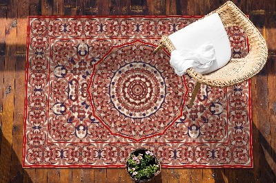 Garden rug amazing pattern Ancient symmetry