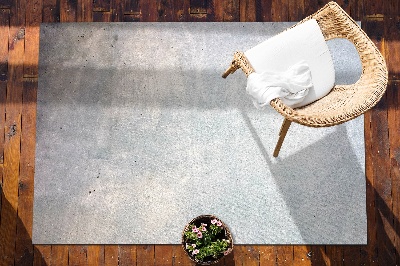 Outdoor rug for terrace smooth concrete