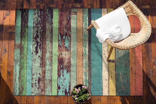 Carpet for terrace garden balcony colored board