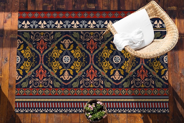 Outdoor carpet for terrace Floral boho