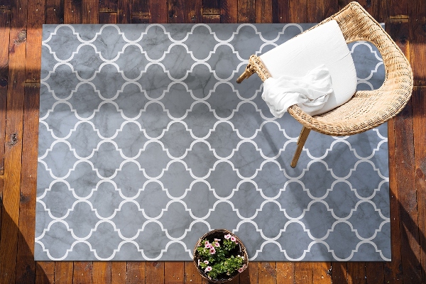 Modern outdoor carpet Moroccan style