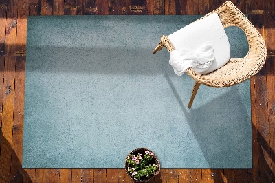 Modern outdoor carpet blue concrete