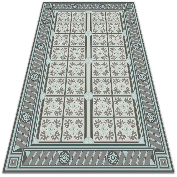 Garden rug amazing pattern Scandinavian style