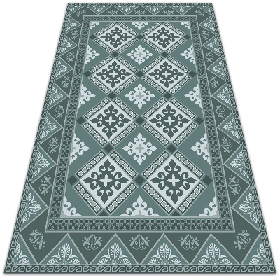 Modern outdoor rug Geometry and ornaments