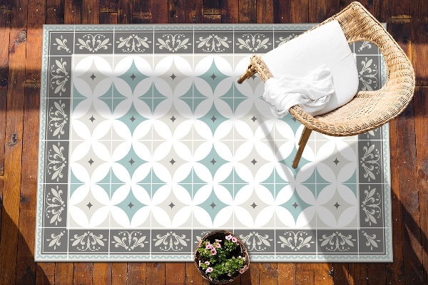 Outdoor carpet for terrace Scandinavian wheels