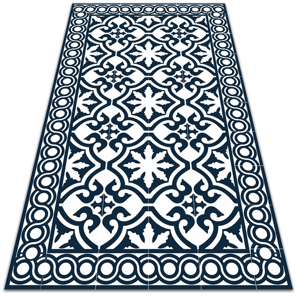 Garden rug amazing pattern Portuguese tile