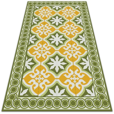 Garden rug amazing pattern classic tiles