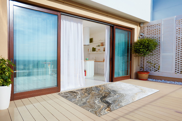 Carpet for terrace garden balcony pearl marble