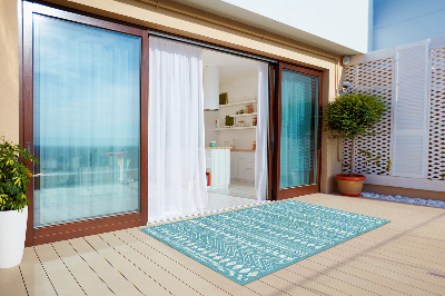 Outdoor carpet for terrace Indian texture