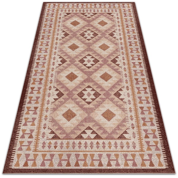 Outdoor rug for terrace vintage pattern