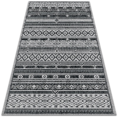 Modern balcony rug texture pattern