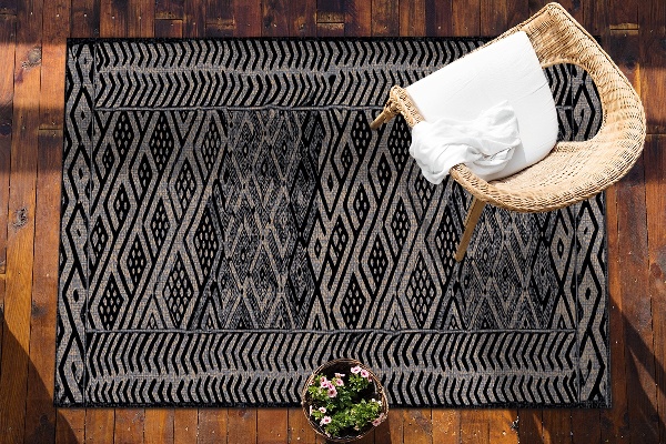 Outdoor carpet for balcony terrace Mix patterns