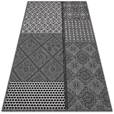Outdoor carpet for terrace Mix different designs