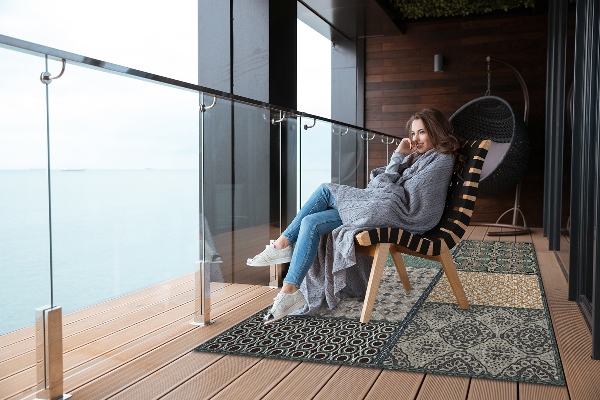 Carpet for terrace garden balcony different textures