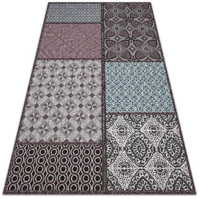 Garden rug amazing pattern The combination of formulas