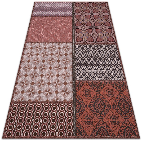 Outdoor mat for patio The mixture of styles