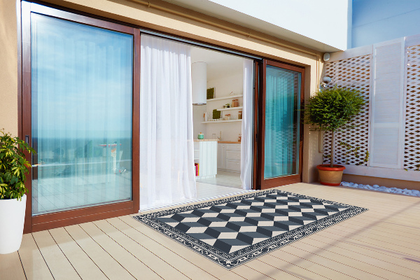 Outdoor garden carpet The illusion of 3D