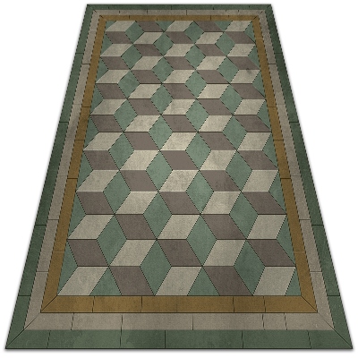 Modern terrace mat blocks