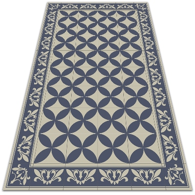 Modern balcony rug pattern Azulejos