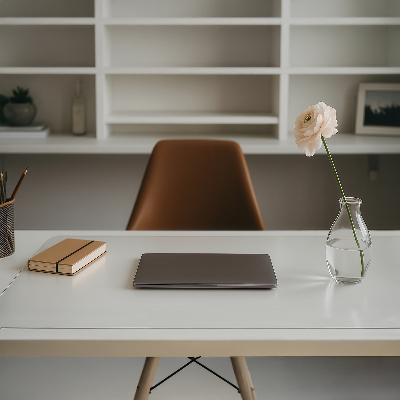 Soft glass for desk