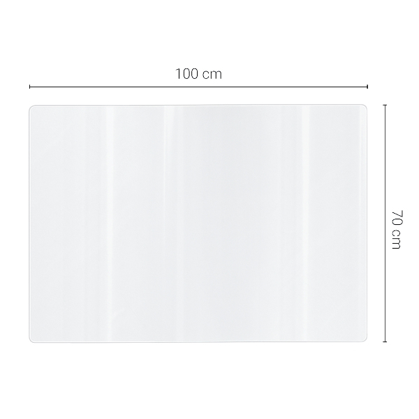 Soft glass transparent
