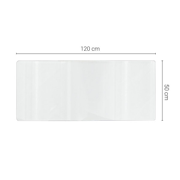 Soft glass transparent