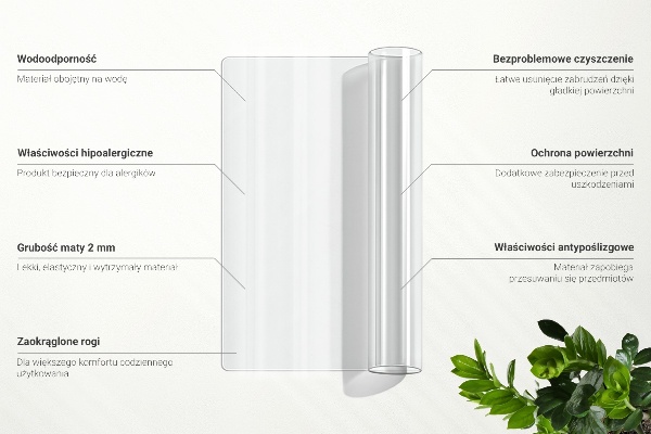 Soft glass transparent