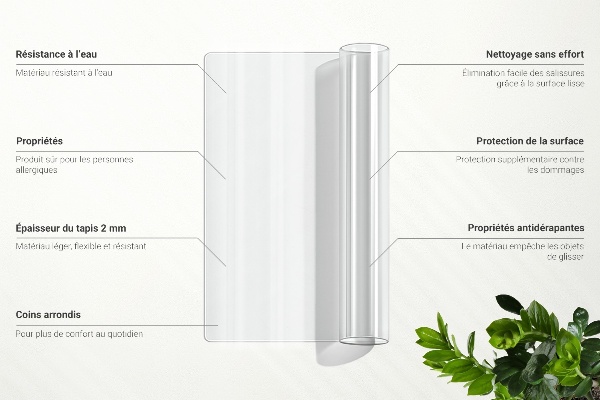 Soft glass transparent