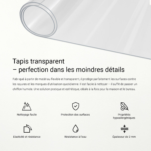 Soft glass transparent
