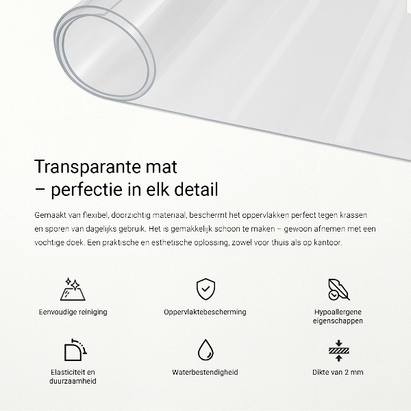 Soft glass transparent