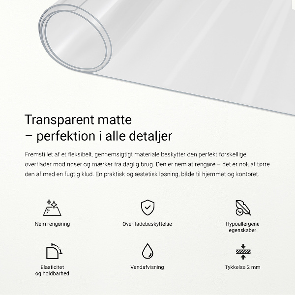 Soft glass transparent